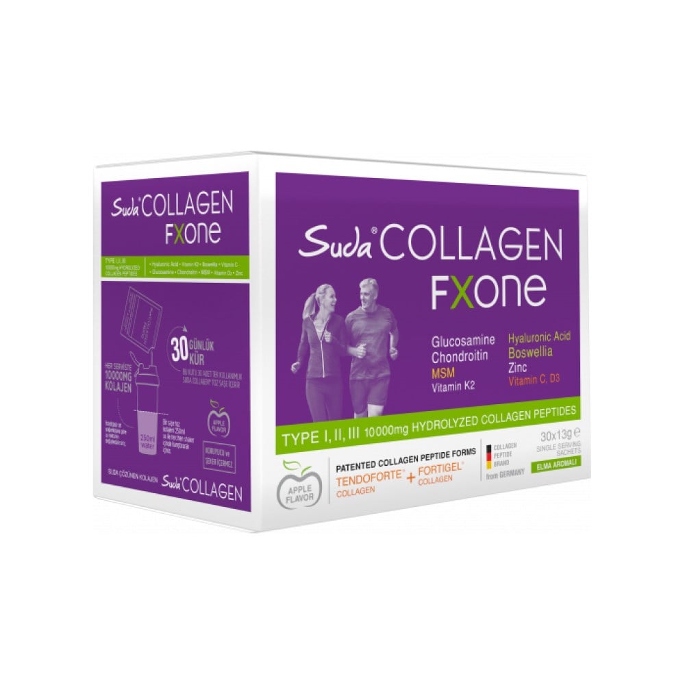 Suda Collagen FxOne Elma Aromalı 30 Saşe