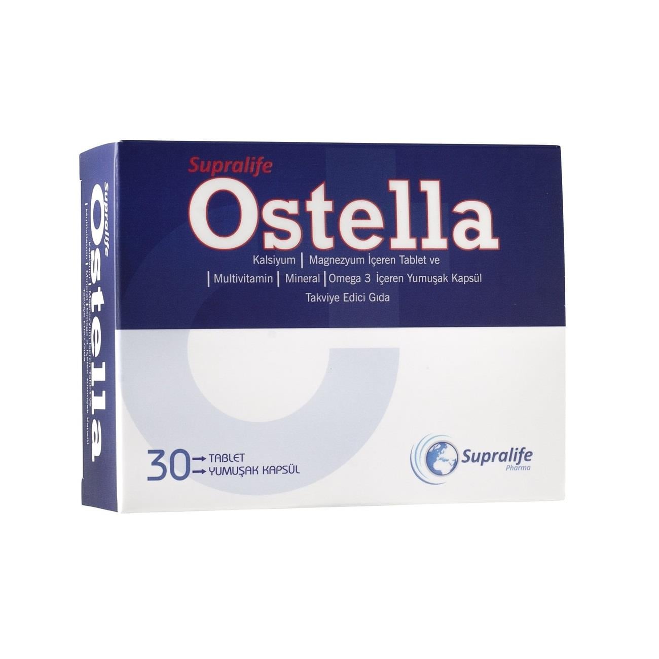 Supralife Ostella 30 Tablet + 30 Kapsül