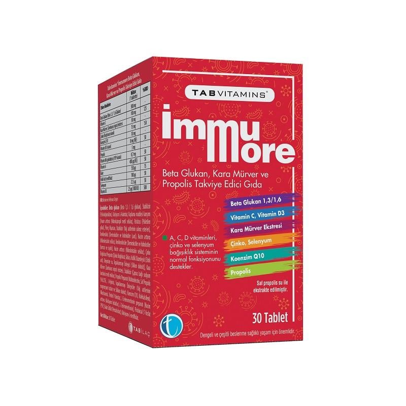 Tabvitamins İmmumore 30 Kapsül