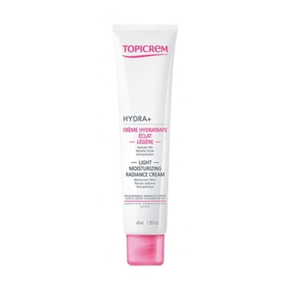 Topicrem Hydra+ Light Moisturizing Radiance Cream 40 ml
