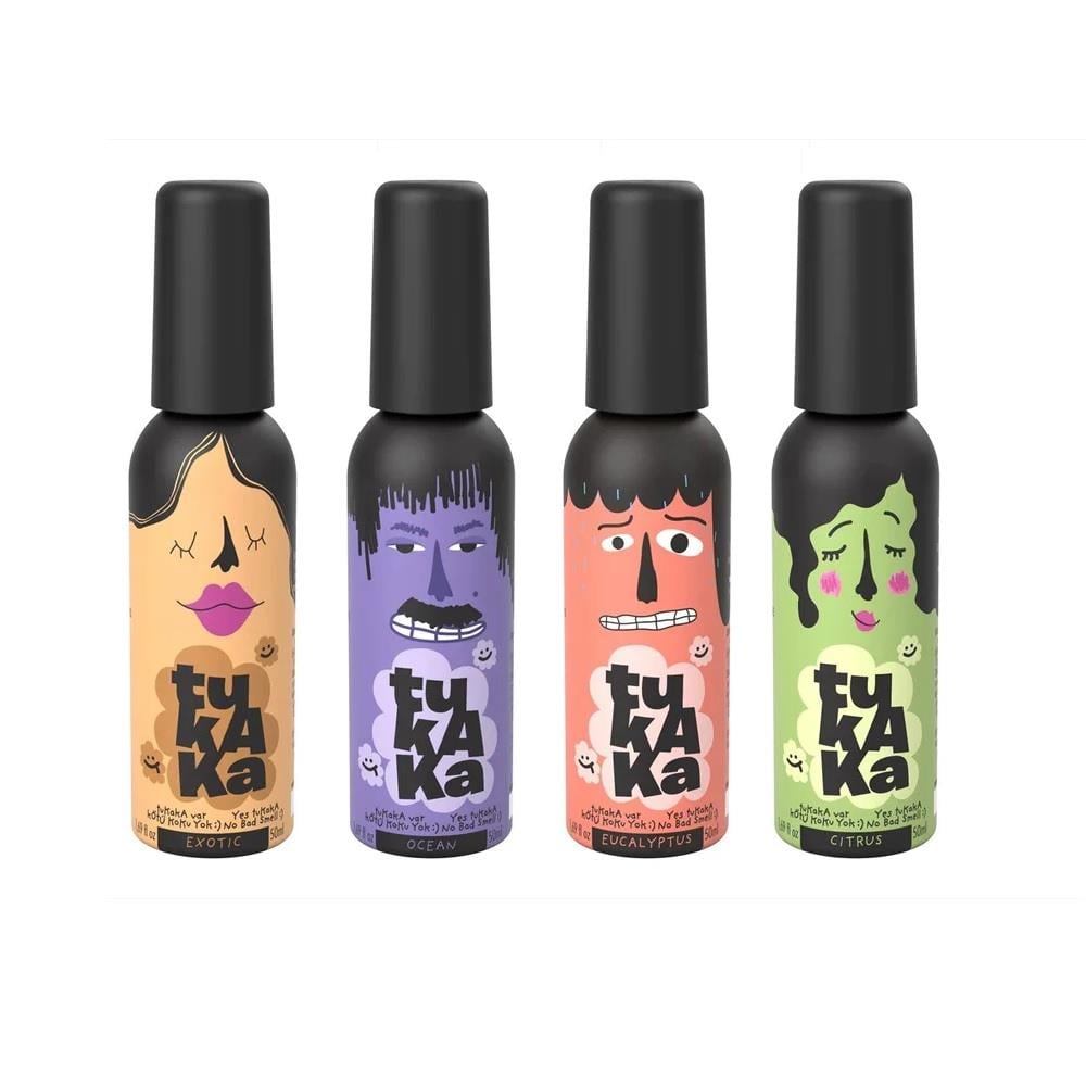 Tukaka Tuvalet Öncesi Koku Giderici Sprey 50 ml