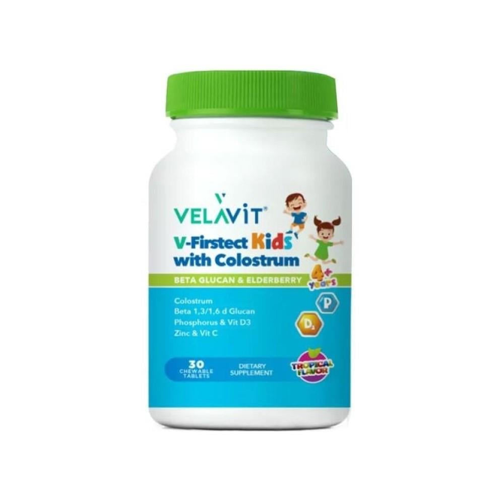 Velavit V-Firstect Kids with Colostrum 30 Tablet
