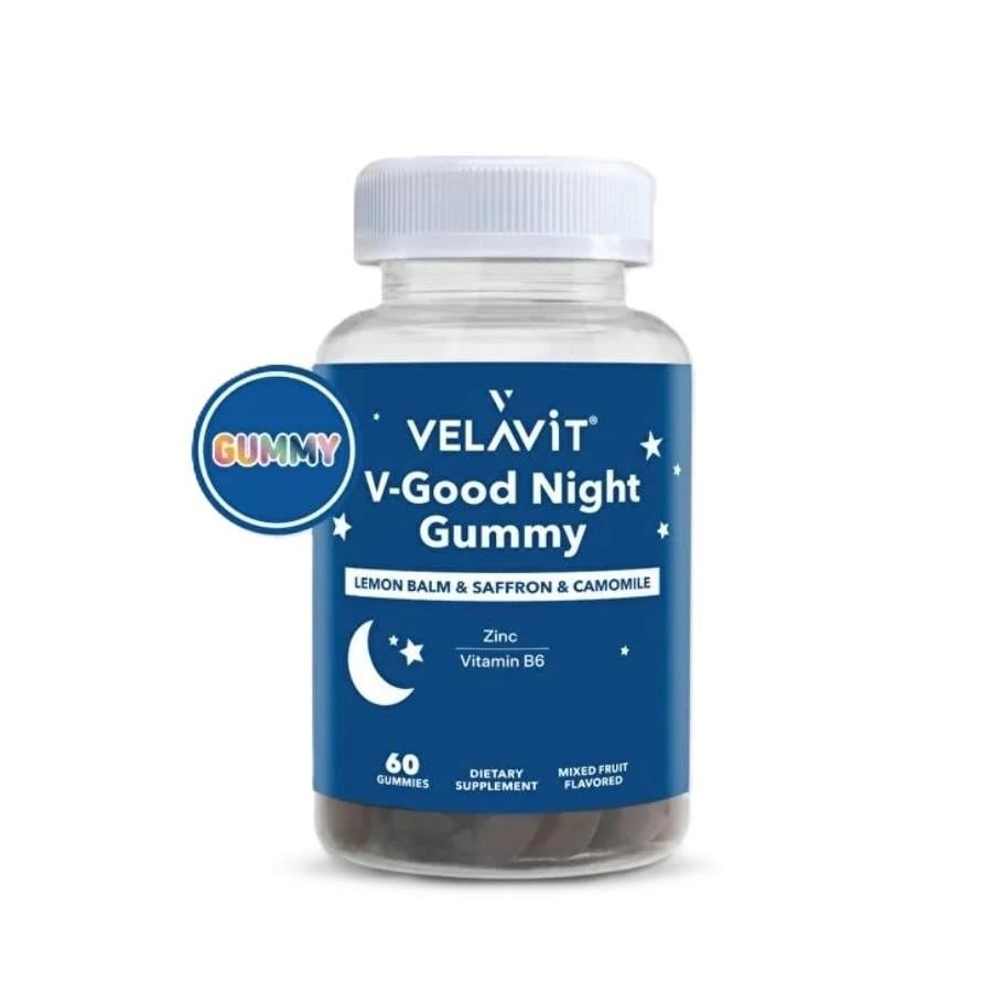 Velavit V-Good Night Gummy 60 Çiğnenebilir Form