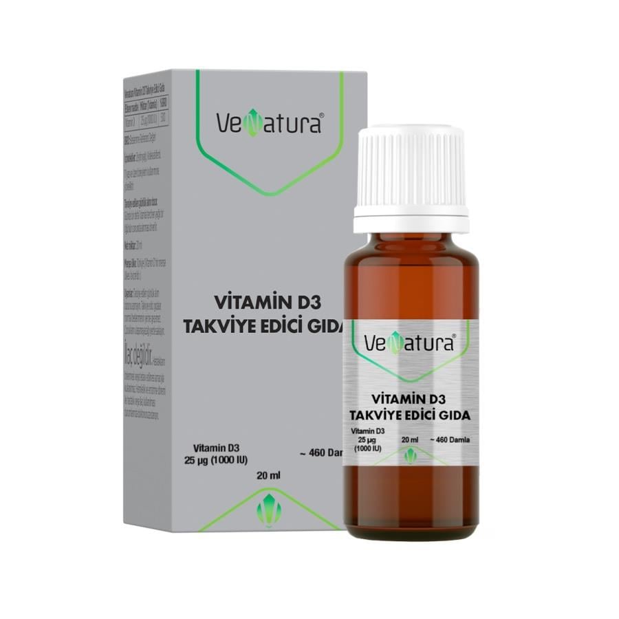VeNatura Vitamin D3 1000 IU 20ml