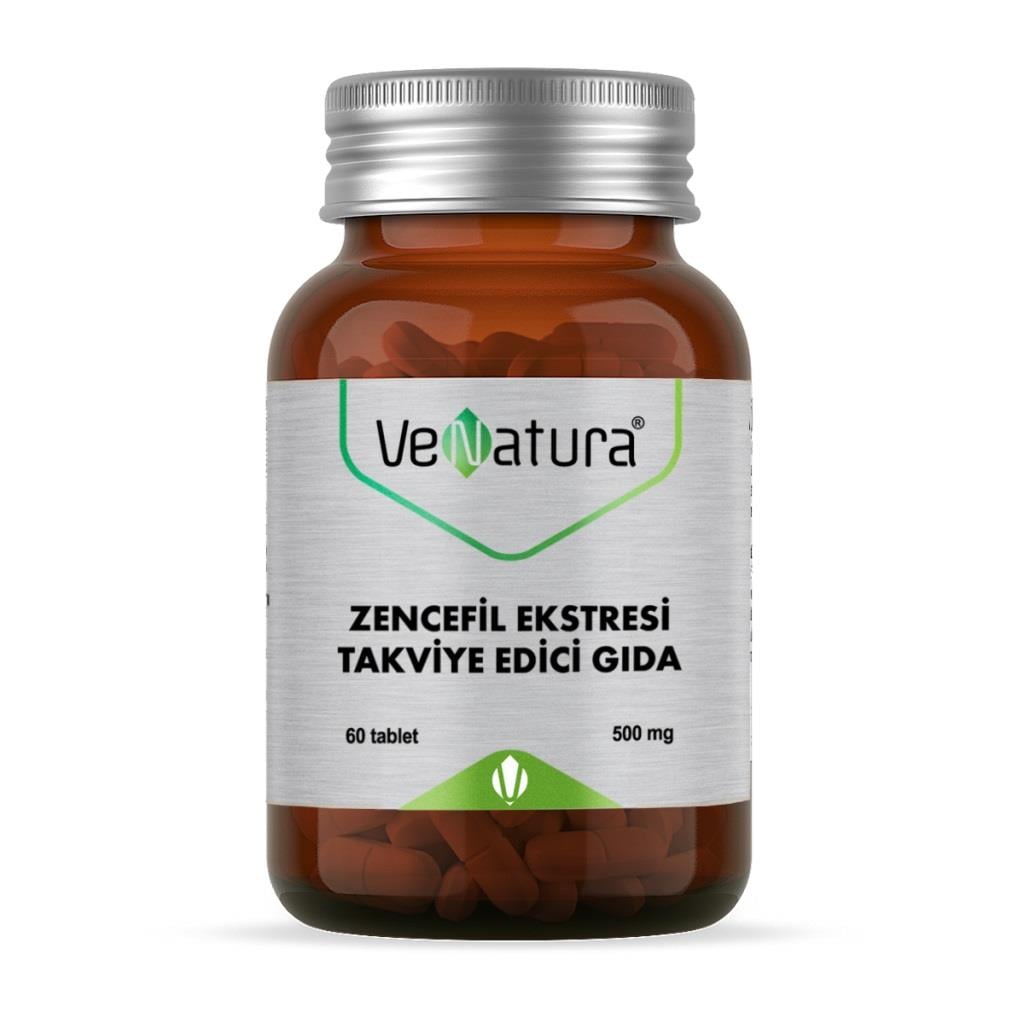 VeNatura Zencefil Ekstresi 500 mg 60 Tablet