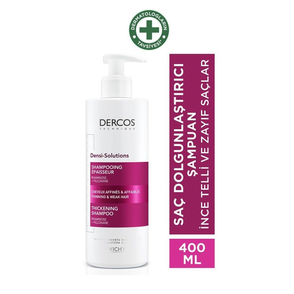 Vichy Dercos Densi-Solution İnce ve Zayıf Saçlar İçin Şampuan 400 ml