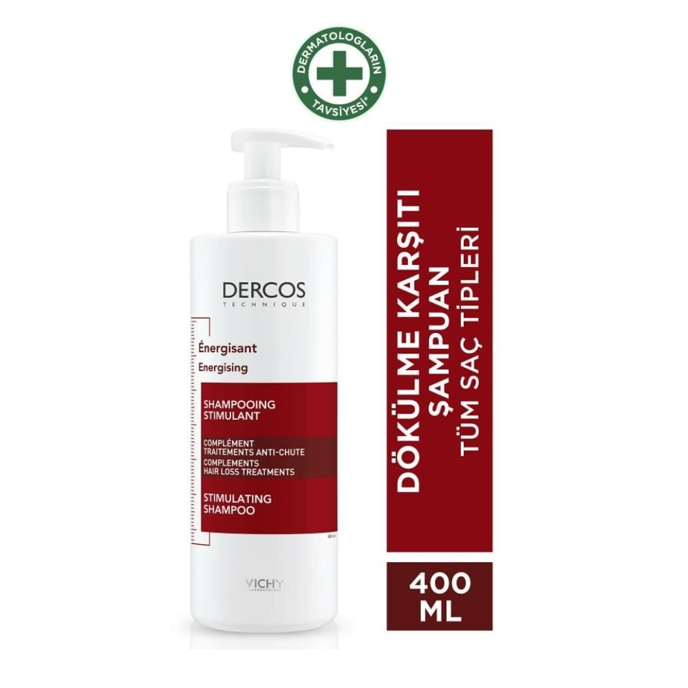 Vichy Dercos Energising Saç Dökülmesine Karşı Şampuan 400 ml