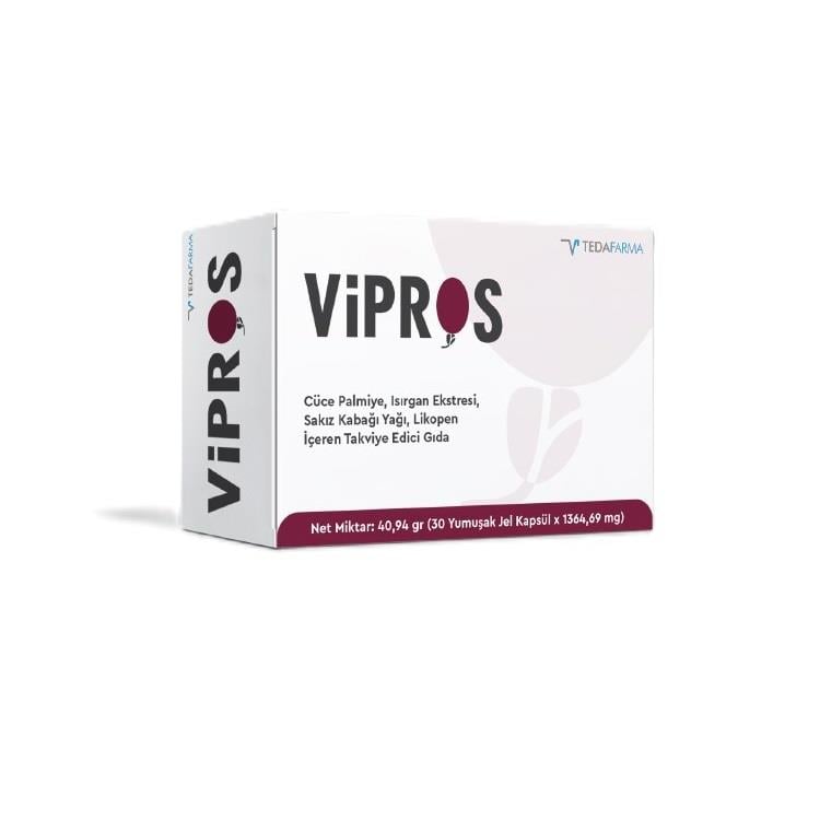 Vipros 30 Yumuşak Jel Kapsül