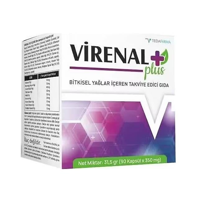 Virenal Plus 90 Softjel Kapsül