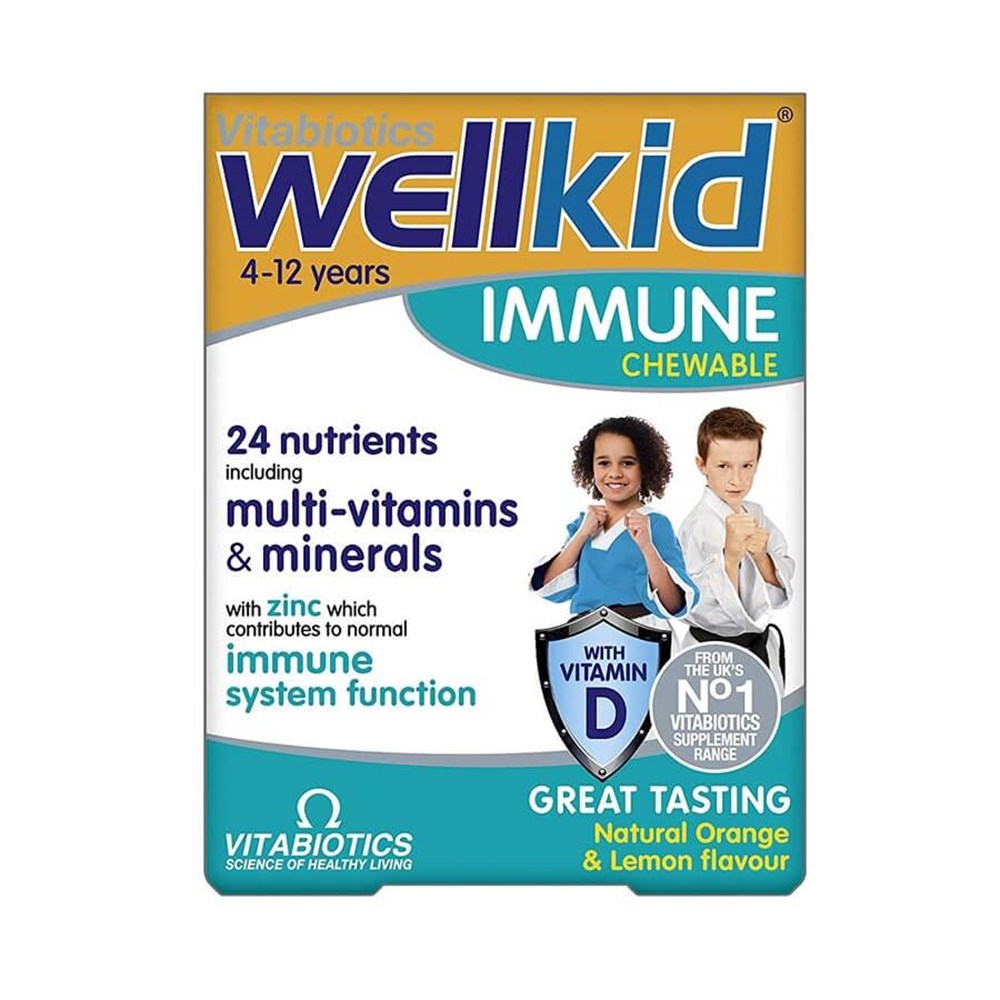 Vitabiotics Wellkid Immune 30 Çiğneme Tablet