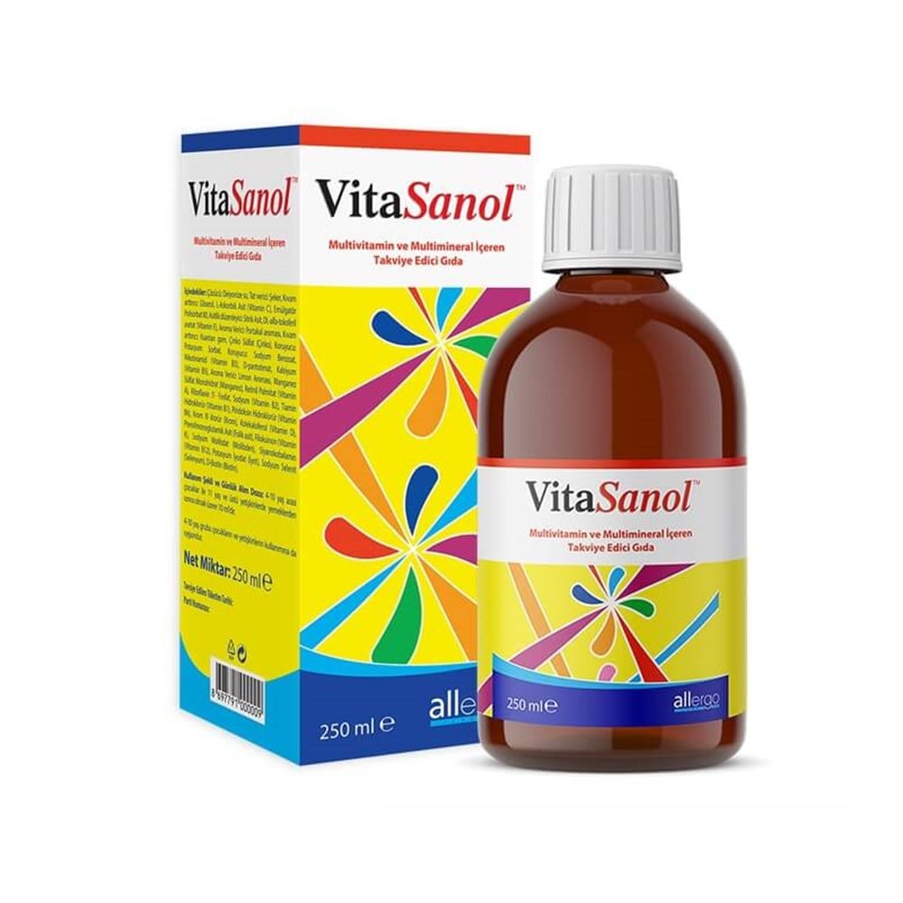 Vitasanol Multivitamin Şurup 250 ml