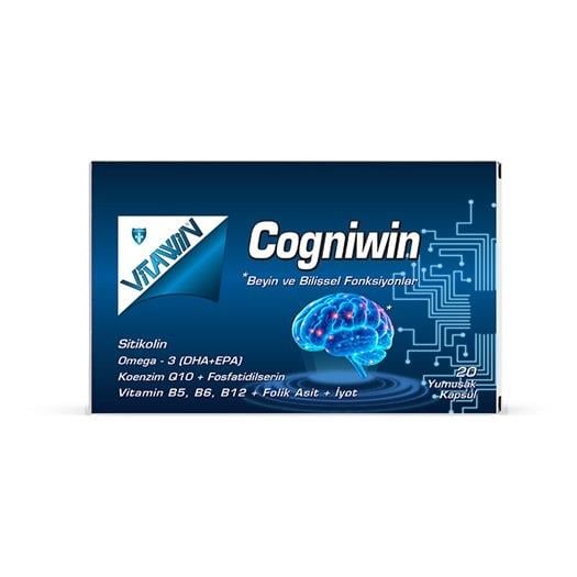 Vitawin Cogniwin Sitikolin DHA 20 Kapsül