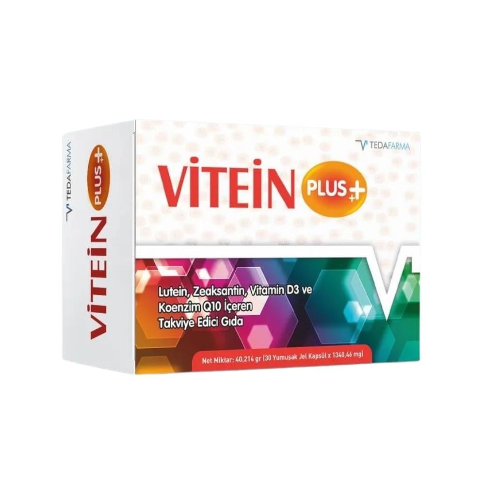 Vitein Plus 30 Yumuşak Jel Kapsül