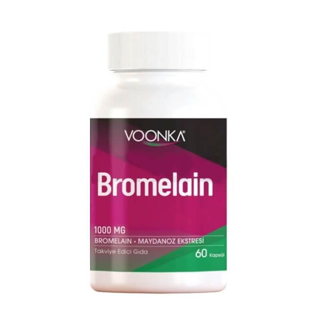 Voonka Bromelain 60 Kapsül