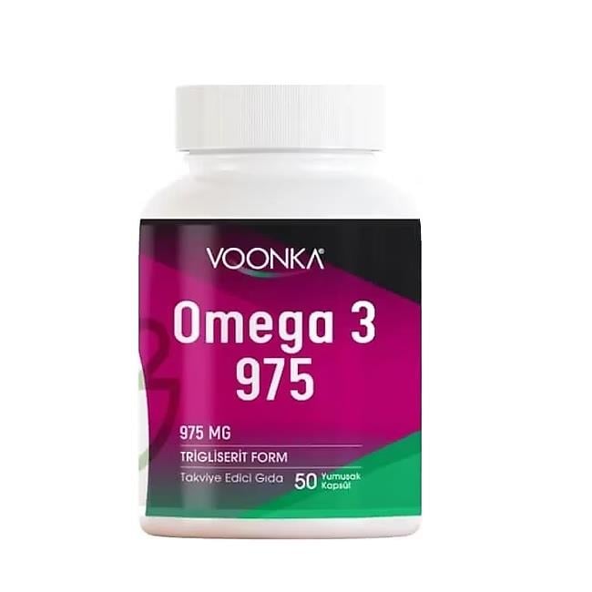 Voonka Omega 3 975 mg 50 Yumuşak Kapsül