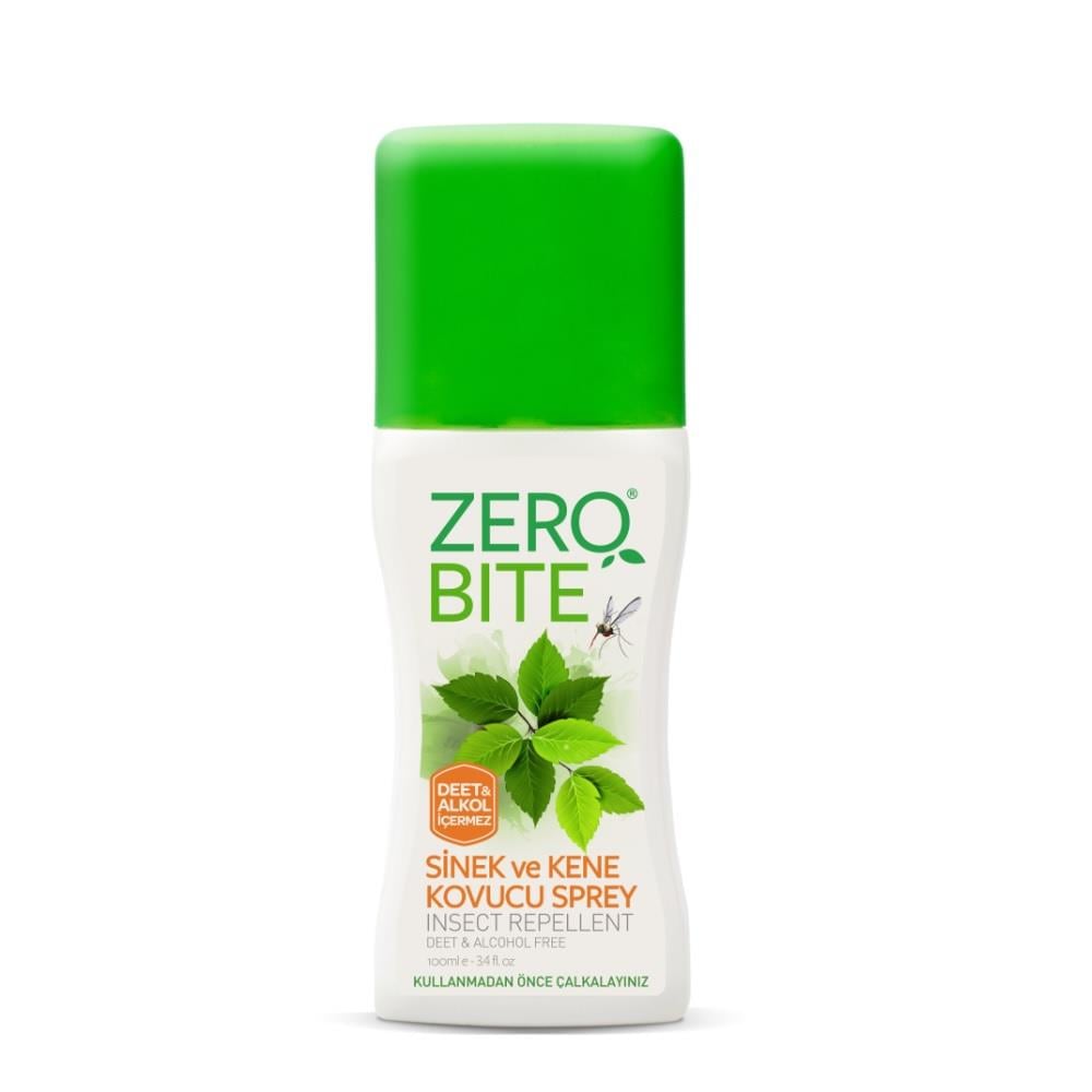 Zerobite Bitki Özlü Sinek ve Kene Kovucu Sprey 100 ml