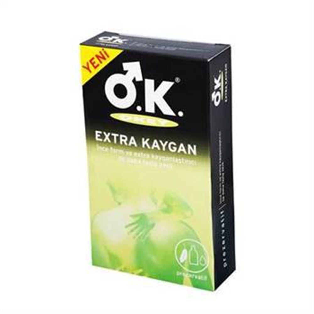 Okey Extra Kaygan 10lu Prezervatif