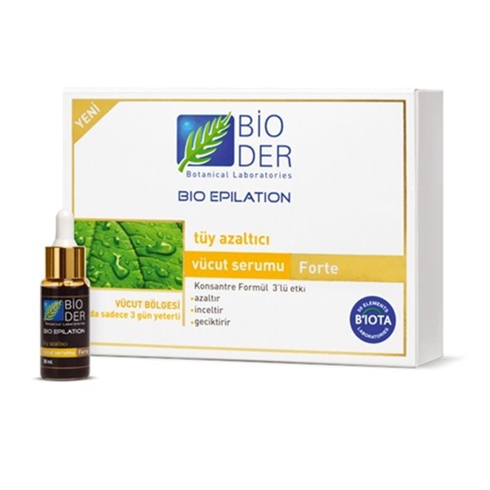 Bioder Bio Epilation Tüy Azaltıcı Vücut Serumu - FORTE