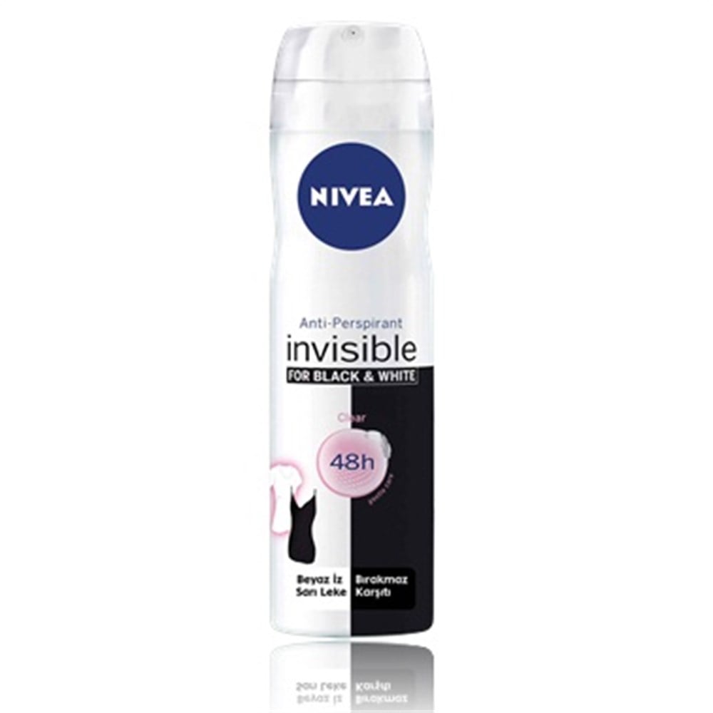 Nivea Black - White Clear Woman Deodorant Sprey
