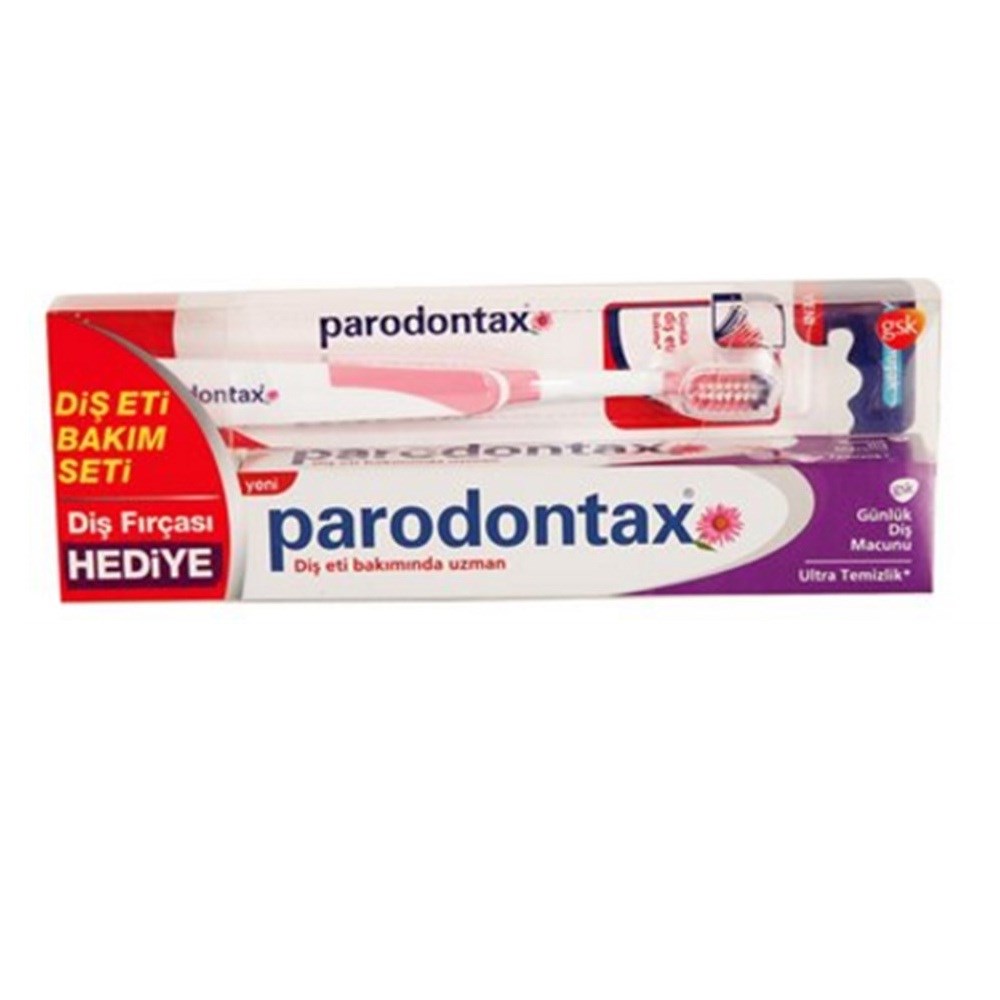 Parodontax Ultra Temizlik Diş Macunu 75 ml Diş Fırçası Hediyeli