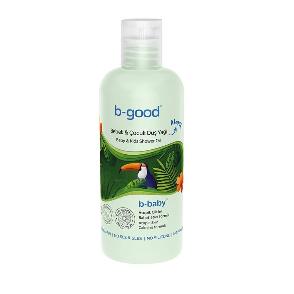 b-good b-baby Bebek ve Çocuk Duş Yağı Atopik Ciltler 500 ml