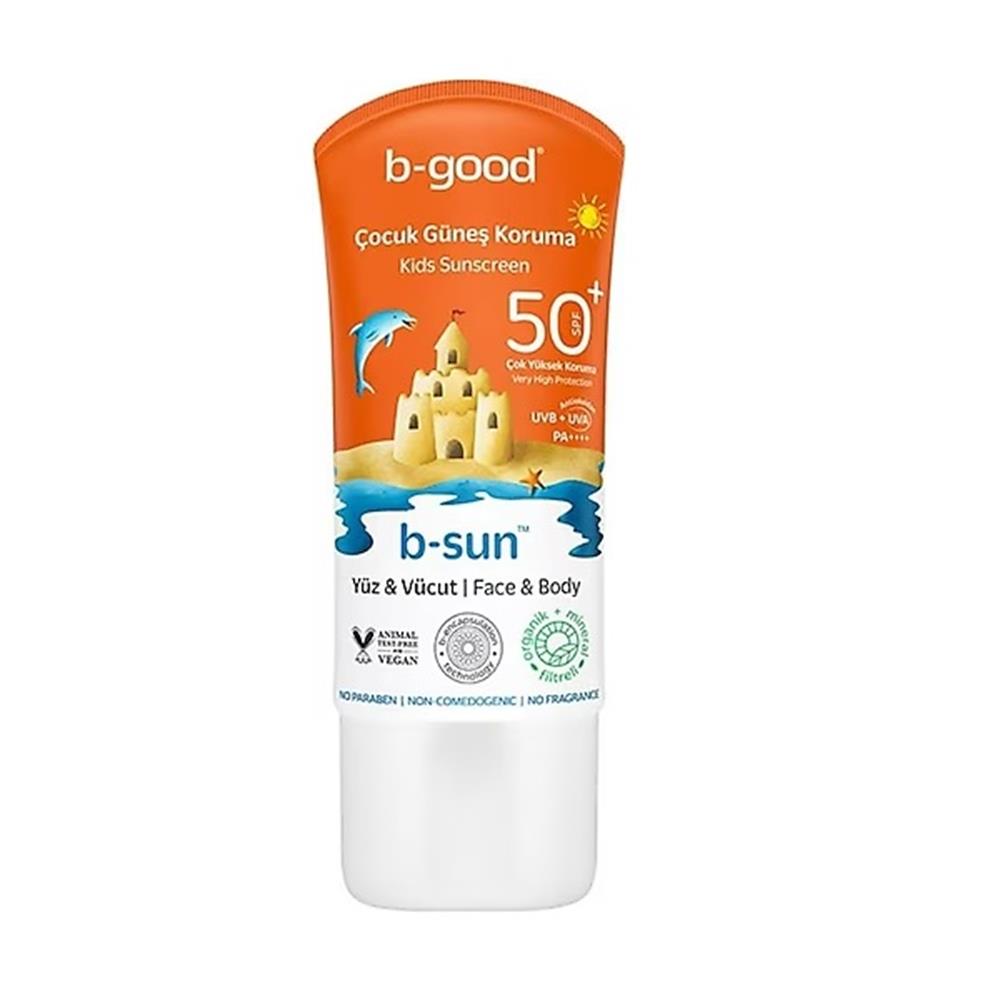 b-good b-sun SPF 50+ Çocuk Yüz ve Vücut Güneş Koruma 150 ml