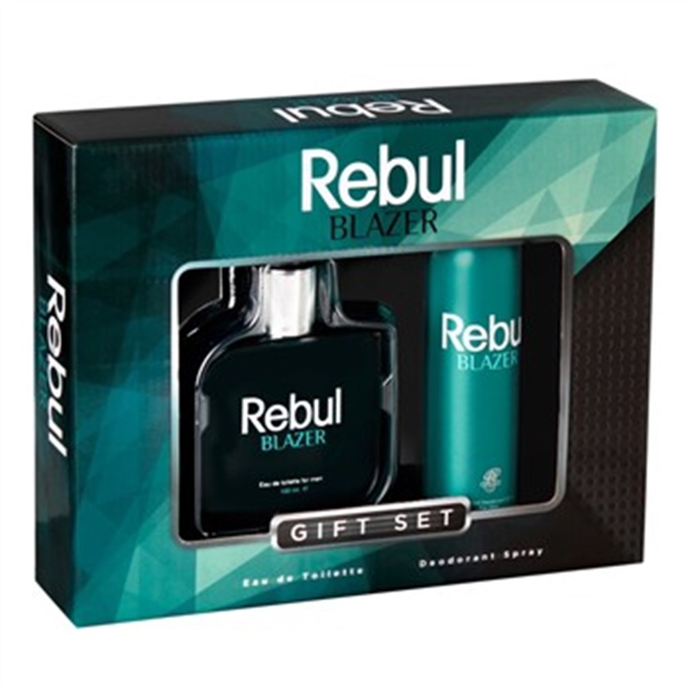 Rebul Blazer EDT - Deodorant Seti