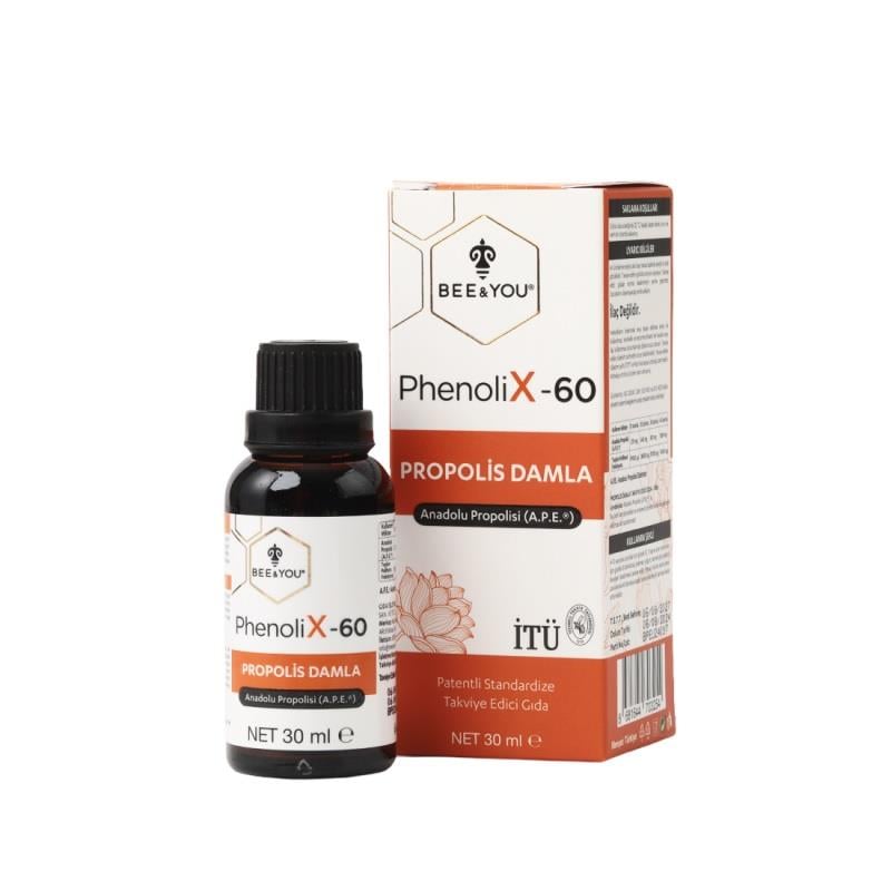 BEE & YOU PhenoliX-60 Propolis Damla 30 ml