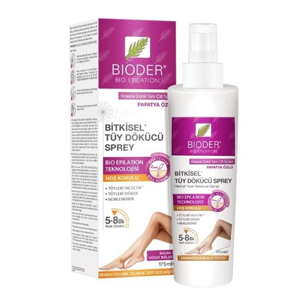 Bioder Bitkisel Tüy Dökücü Sprey 175 ml