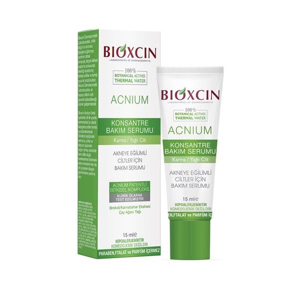 Bioxcin Acnium Konsantre Bakım Serumu 15 ml