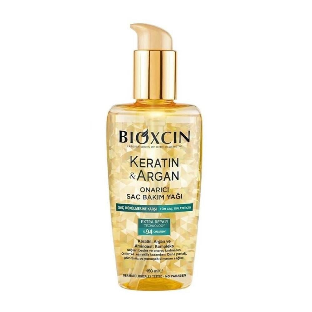 Bioxcin Keratin ve Argan Onarıcı Saç Bakım Yağı 150 ml