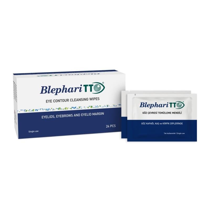 BlephariTTO Göz Çevresi Temizleme Mendili 24 Adet