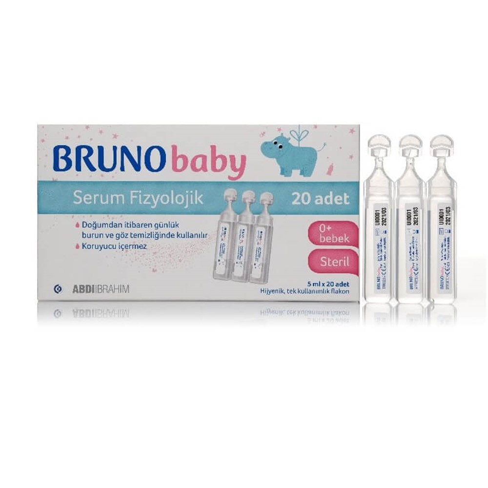 Bruno Baby Serum Fizyolojik 20 Flakon