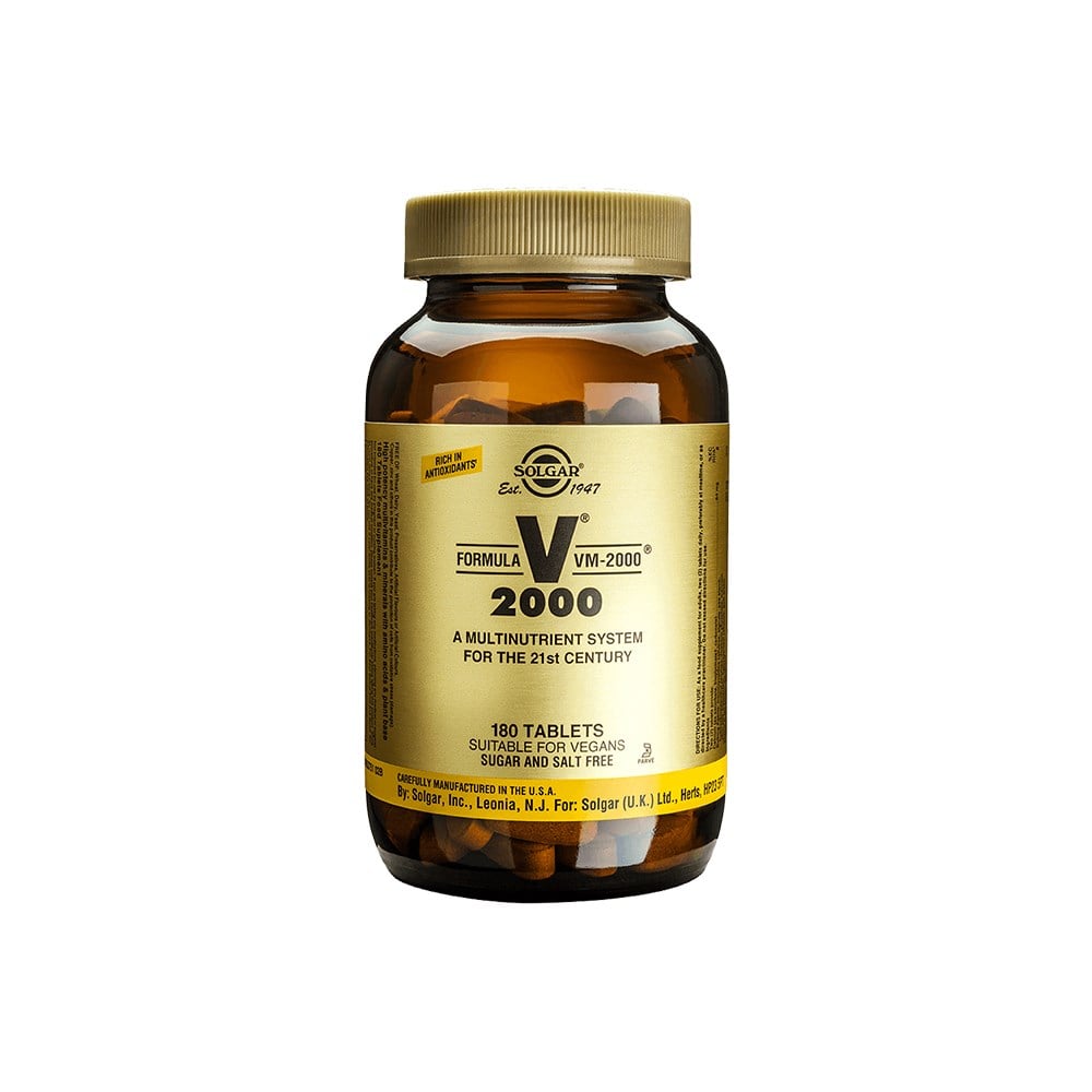 Solgar VM 2000 Multi Vitamin 180 Tablet
