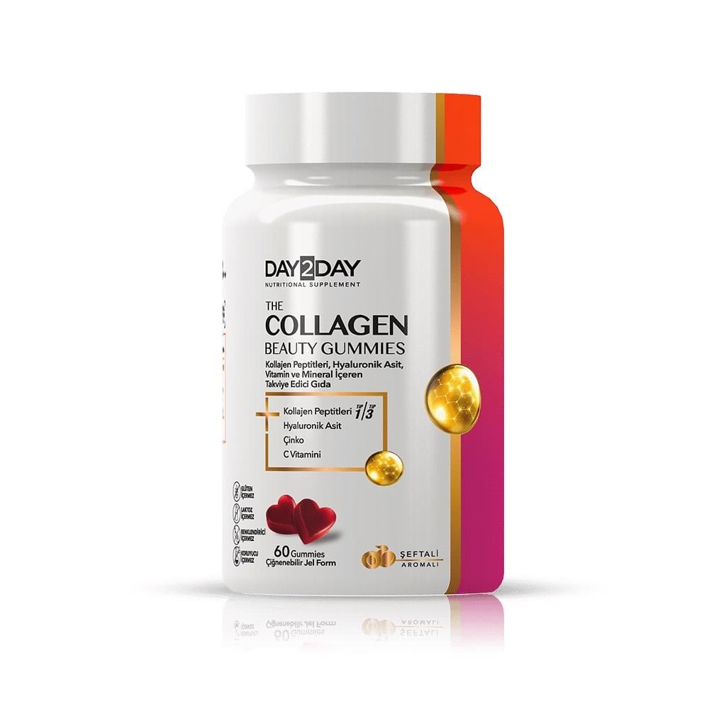 Day2Day The Collagen Beauty Gummies 60 Çiğnenebilir Tablet