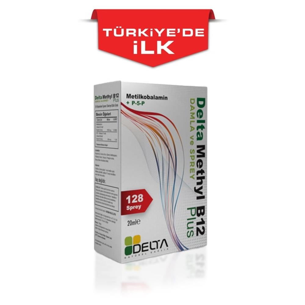 Delta Methyl B12 Plus Sprey & Damla 20 ml