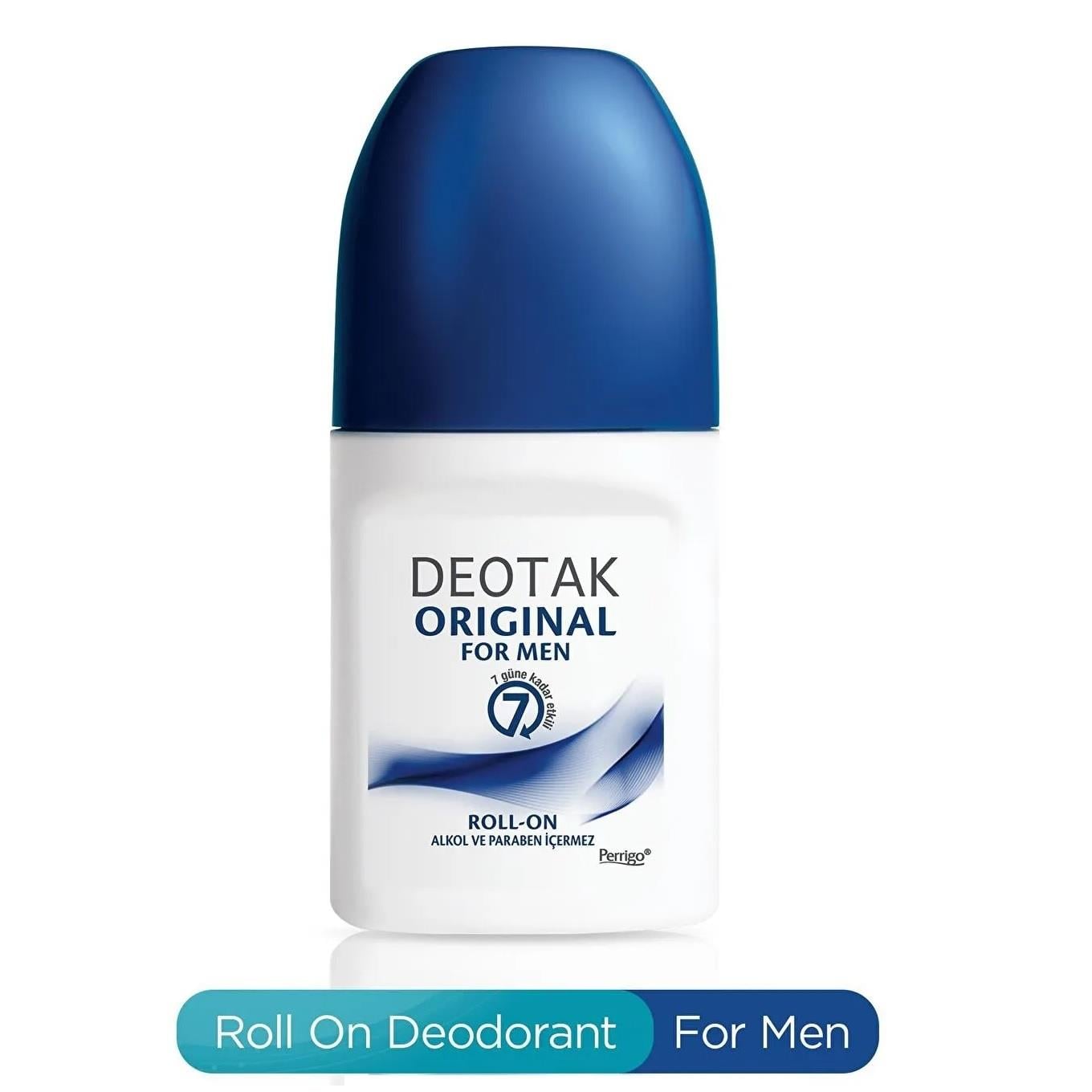 Deotak Roll-On Original For Men Deodorant 35 ml