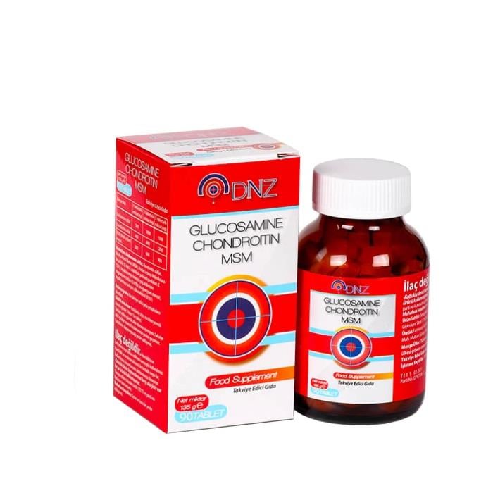 DNZ Glucosamine Chondroitin MSM 90 Tablet