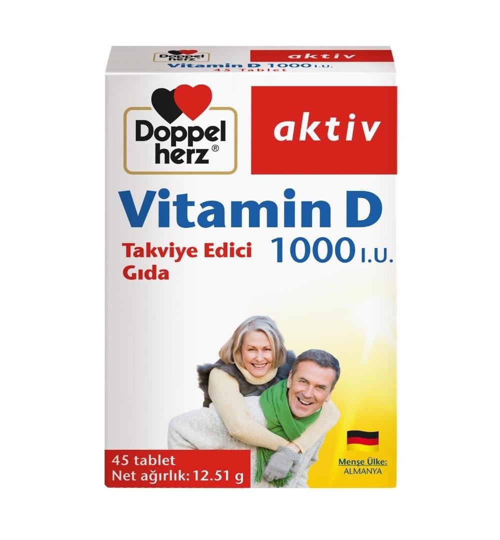 Doppelherz Aktiv Vitamin D 1000 IU 45 Tablet