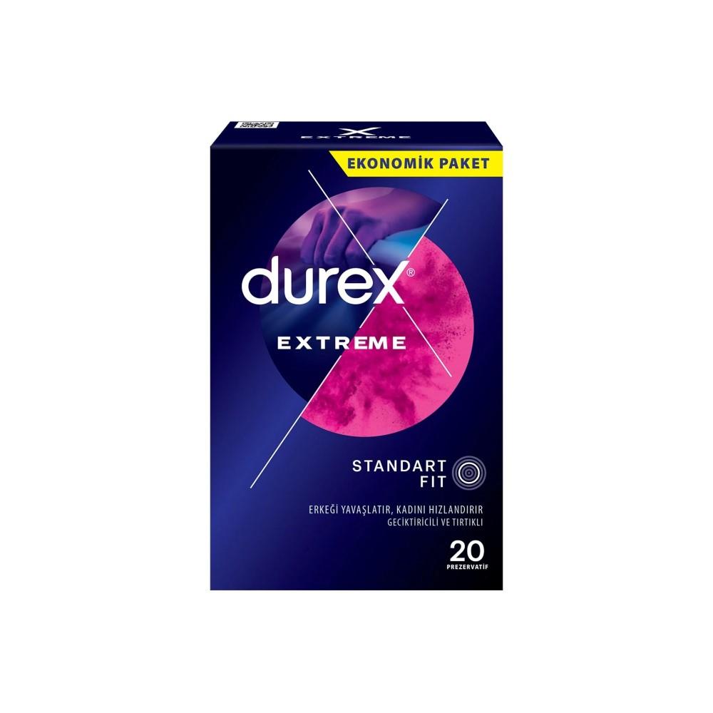 Durex Extreme Prezervatif 20'li Ekonomik Paket