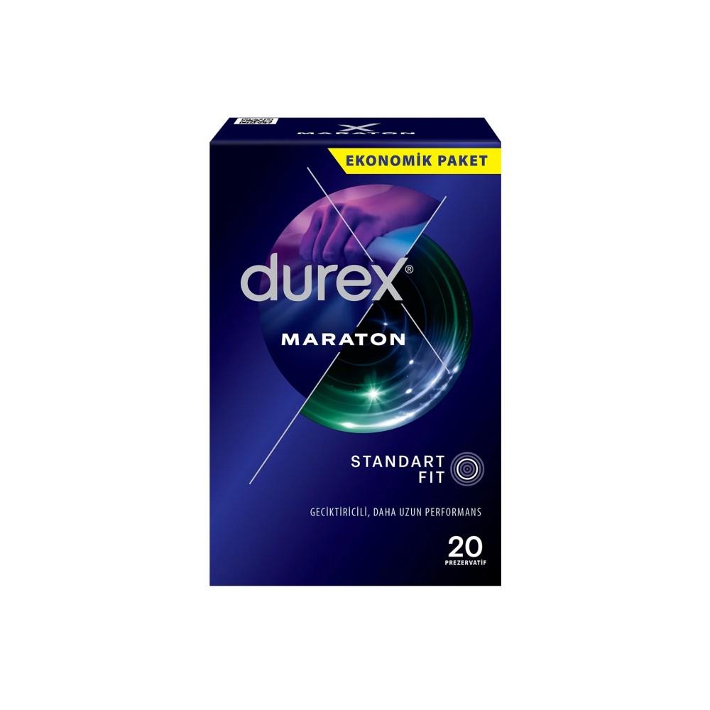 Durex Maraton Prezervatif 20'li Ekonomik Paket