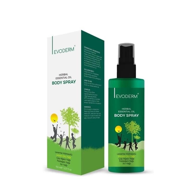 Evoderm Herbal Essential Oil Body Sprey 150 ml