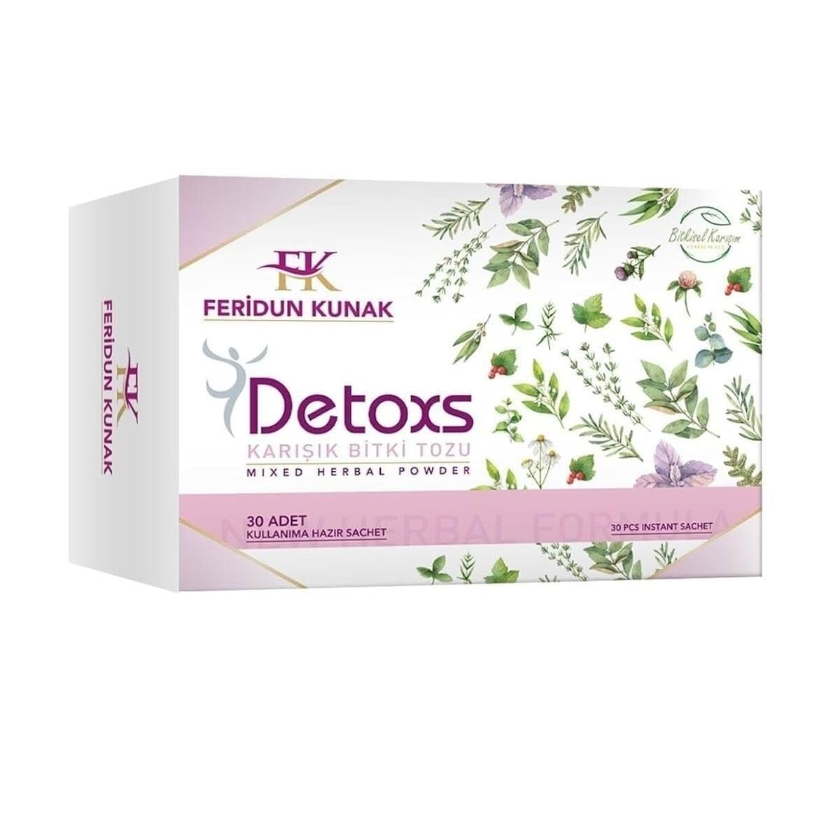 Feridun Kunak Detoxs Karışık Bitki Tozu 30 Poşet