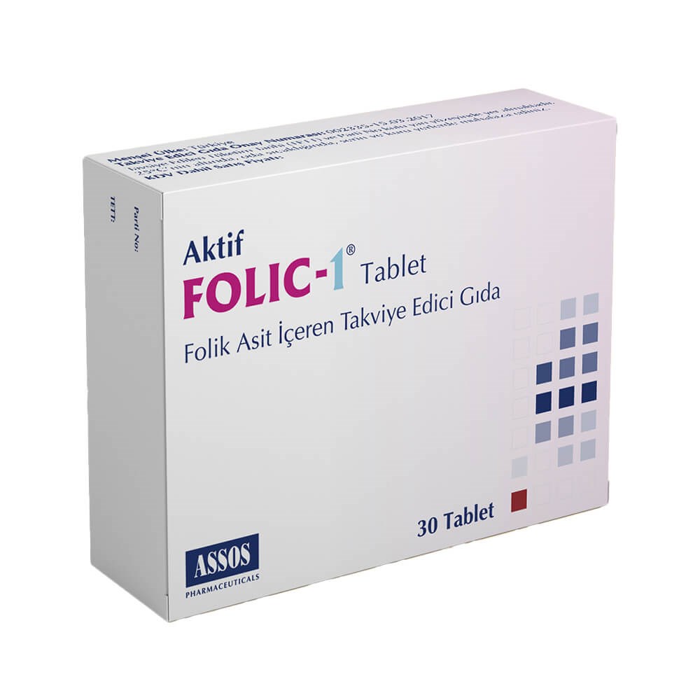 Folic 1 30 Tablet
