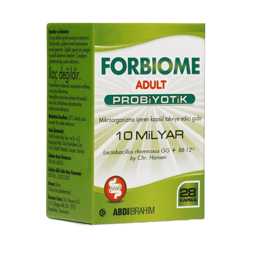 Forbiome Adult Probiyotik 28 Kapsül