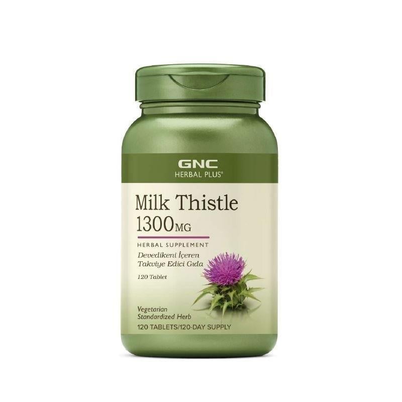 GNC Herbal Plus Milk Thistle 120 Tablet