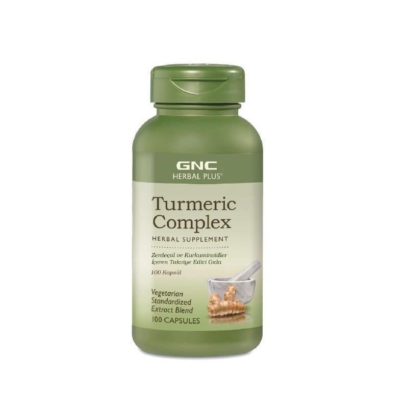 GNC Herbal Plus Turmeric Complex 100 Kapsül