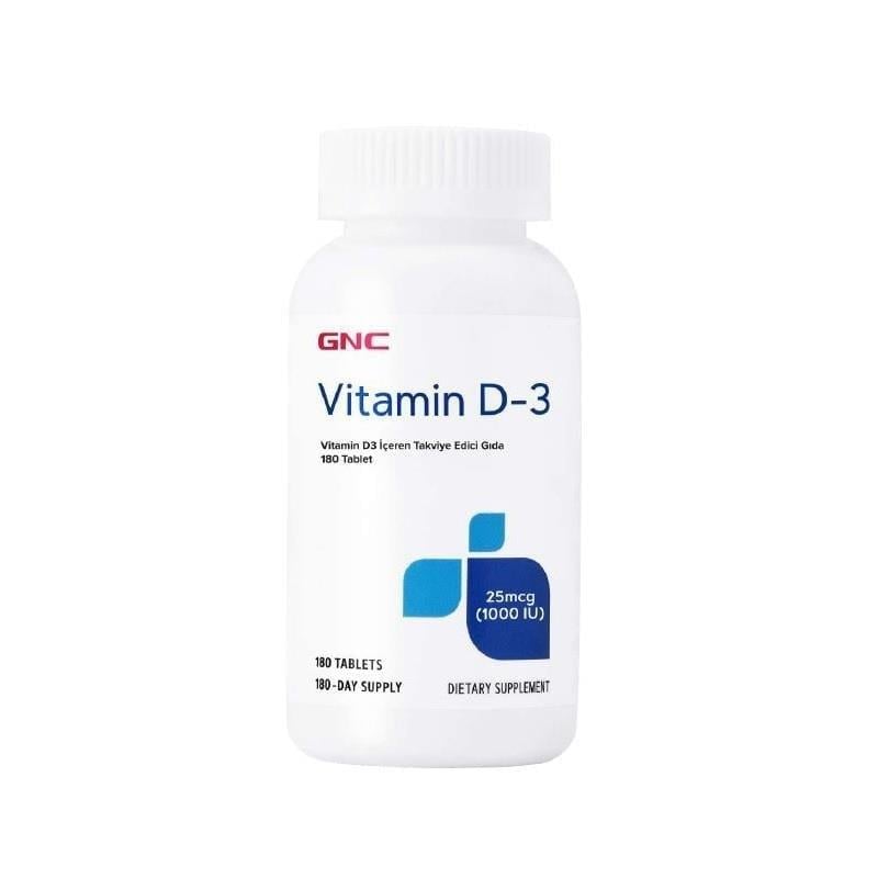 GNC Vitamin D3 1000 IU 180 Tablet