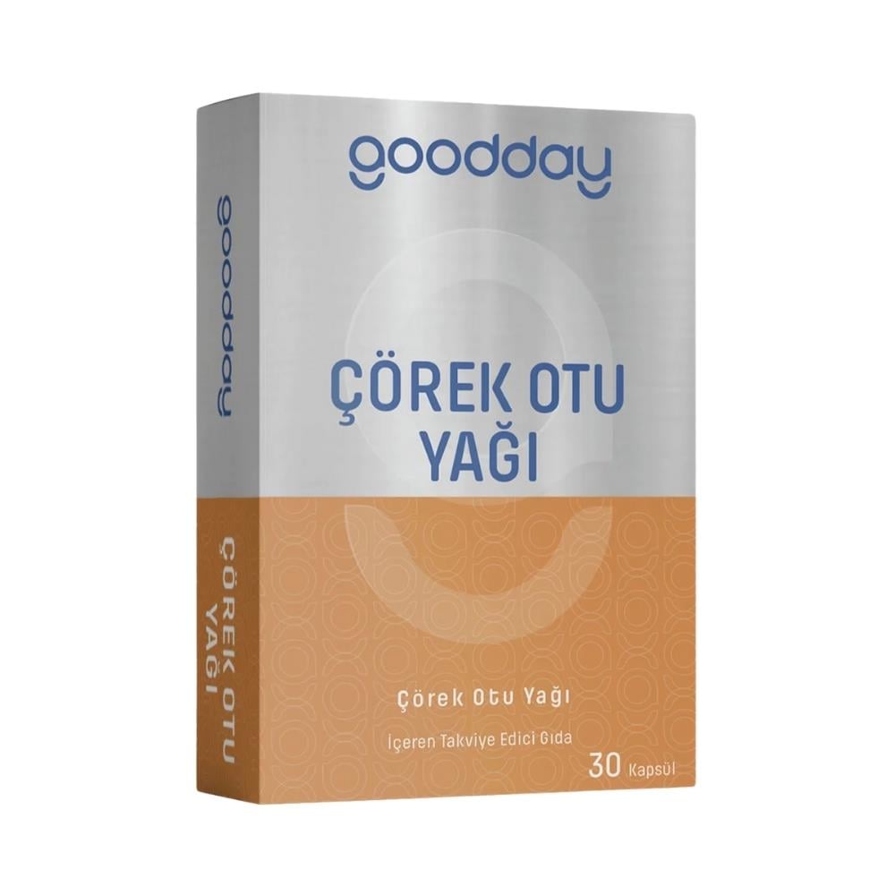 Goodday Çörekotu Yağı 500 mg 30 Likit Kapsül