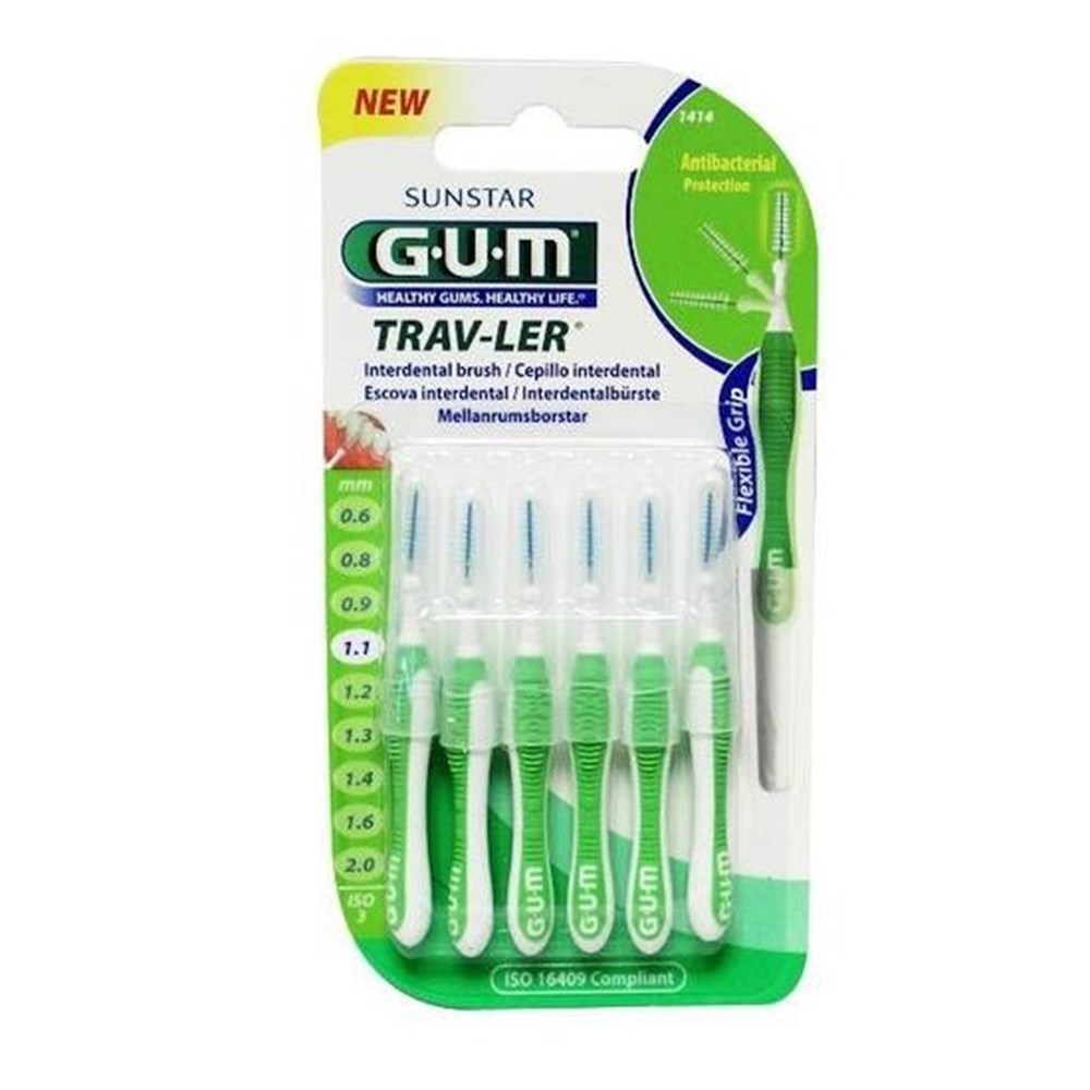 GUM Trav-Ler Diş Arası Fırçası (6lı Paket)